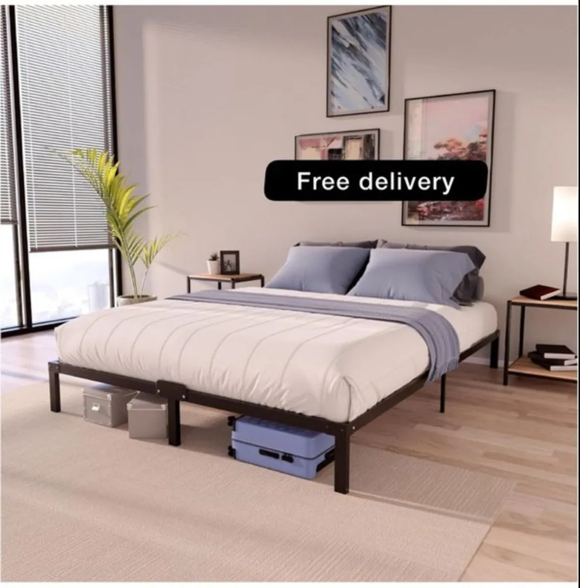 King Size Bed Frame 150x200 cm