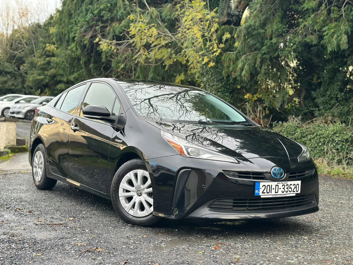 TOYOTA PRIUS 2020 TAXI PLATE AVAILABLE ON RENT - Image 1