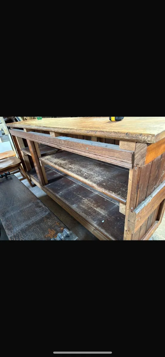Pitch pine counter - Image 2
