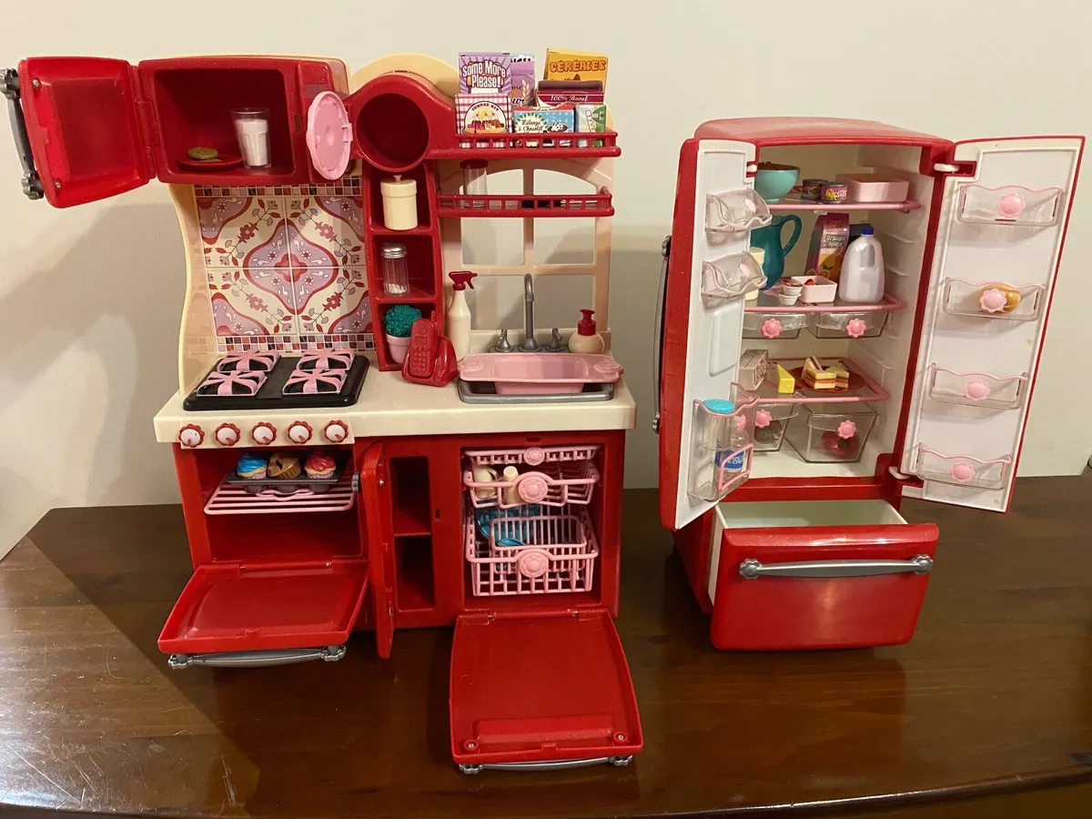 Our Generation Kitchen and Fridge - Image 1