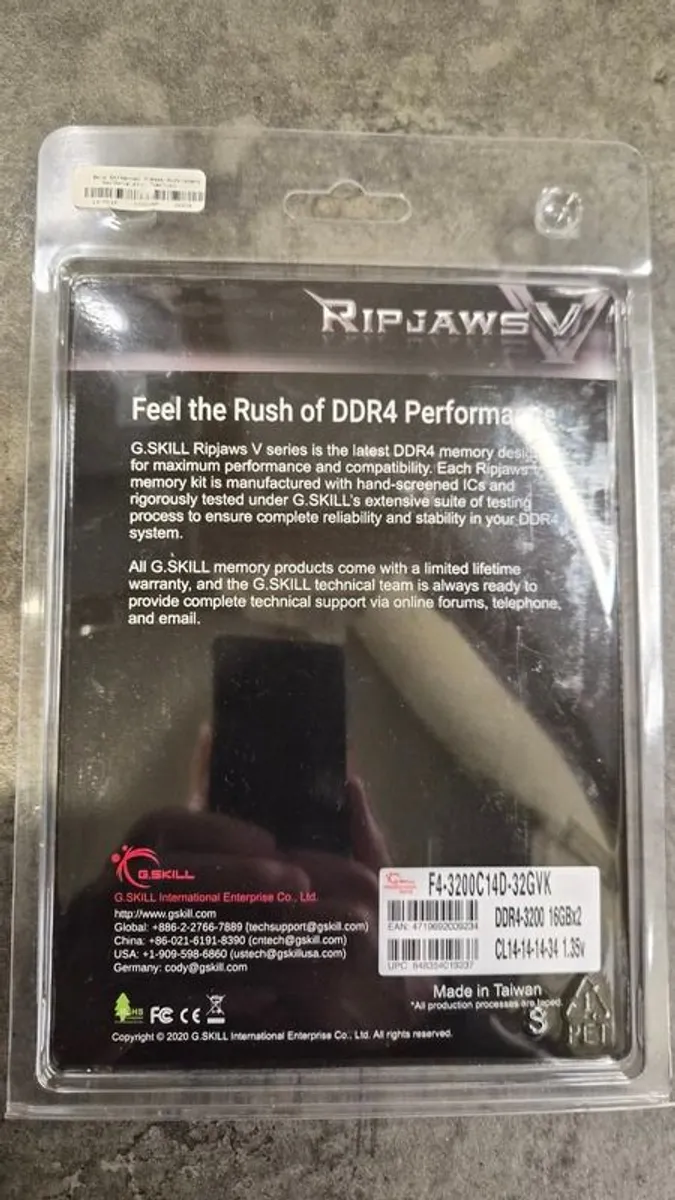 Fast G.SKILL Ripjaws DDR 4 Gaming Ram - Image 3