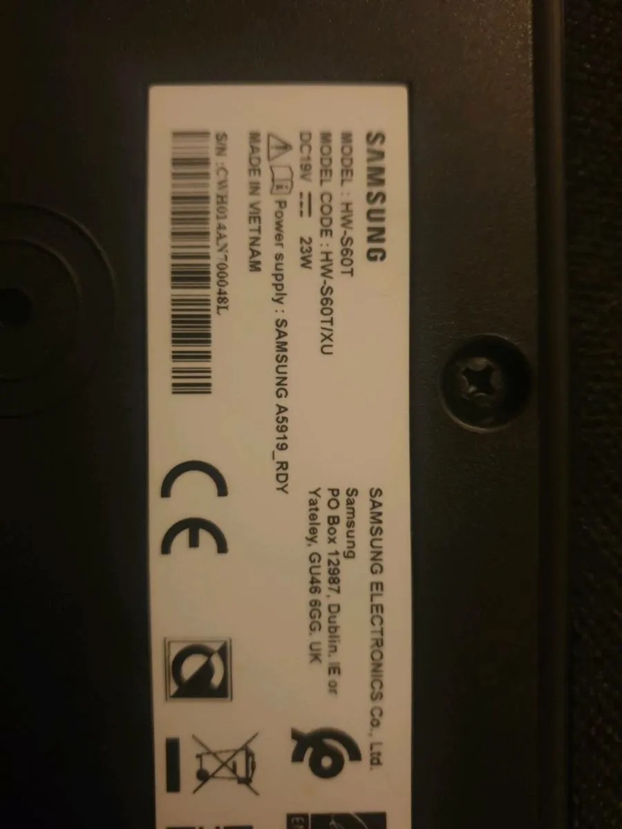 SAMSUNG TWO  SOUND BARS - Image 3