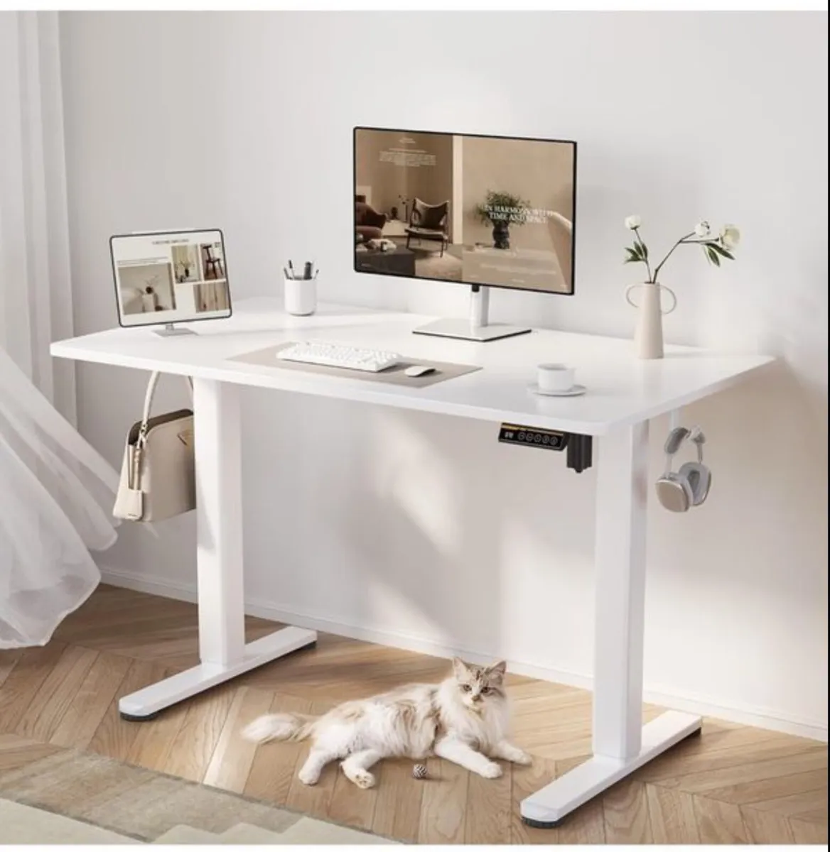 Electric Standing Desk, Adjustable Height Stand up
