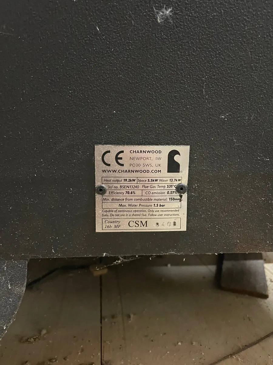 Charnwood Country 16b 5.5kW Multifuel Boiler Stove - Image 1
