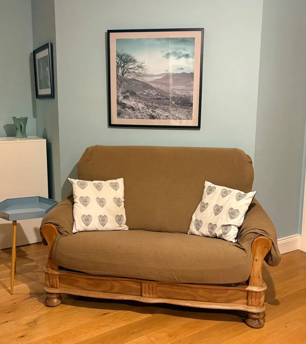 2 Seater Sofa with Cover