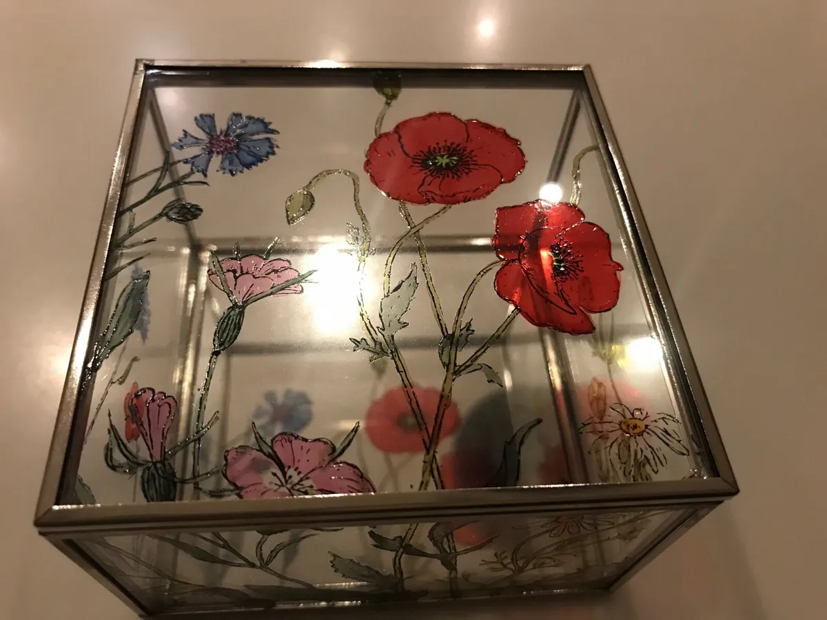 Stained glass mirror box - Image 2