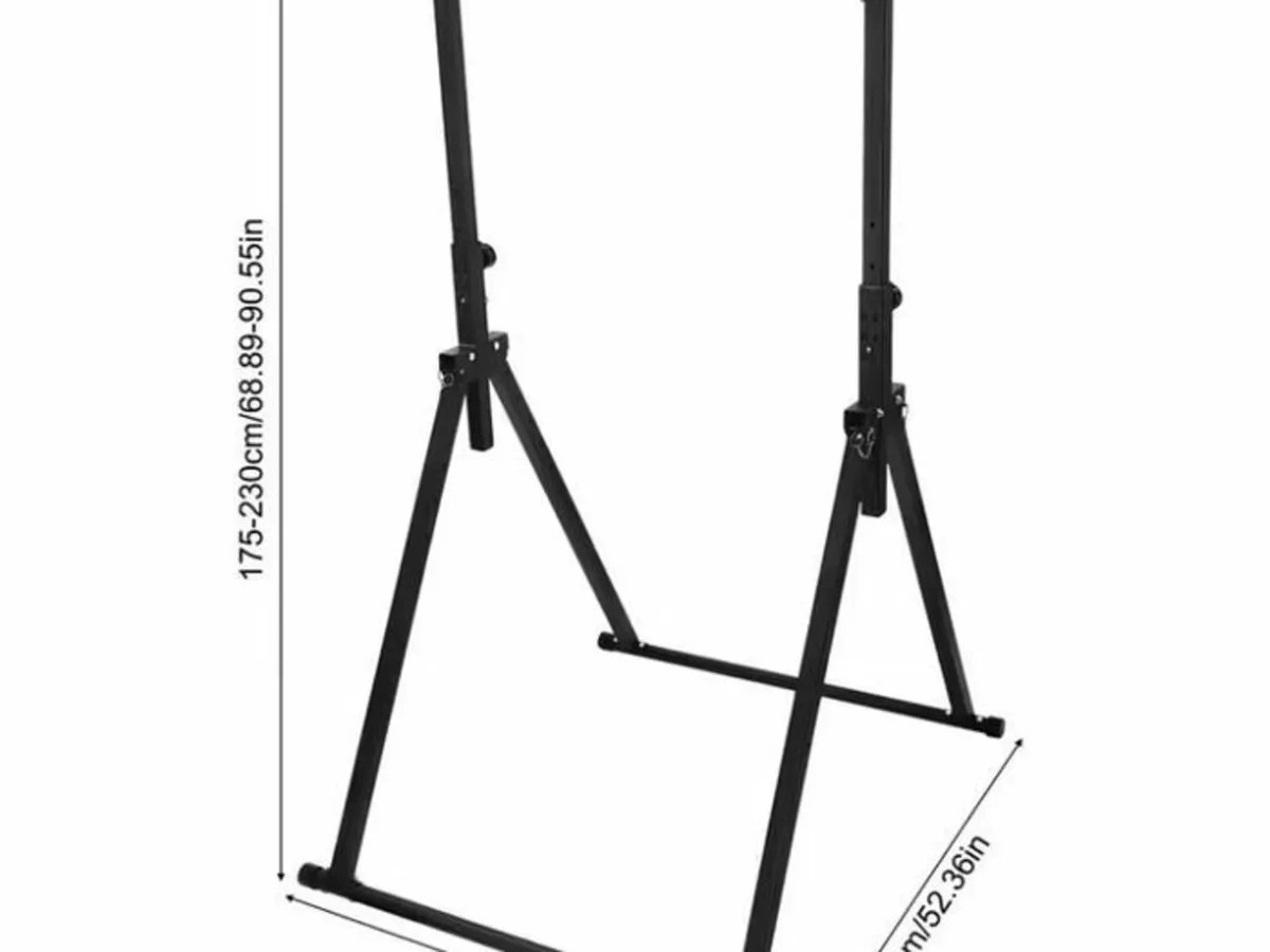 Adjustable Freestanding Pull-Up Bar – Heavy Duty - Image 3