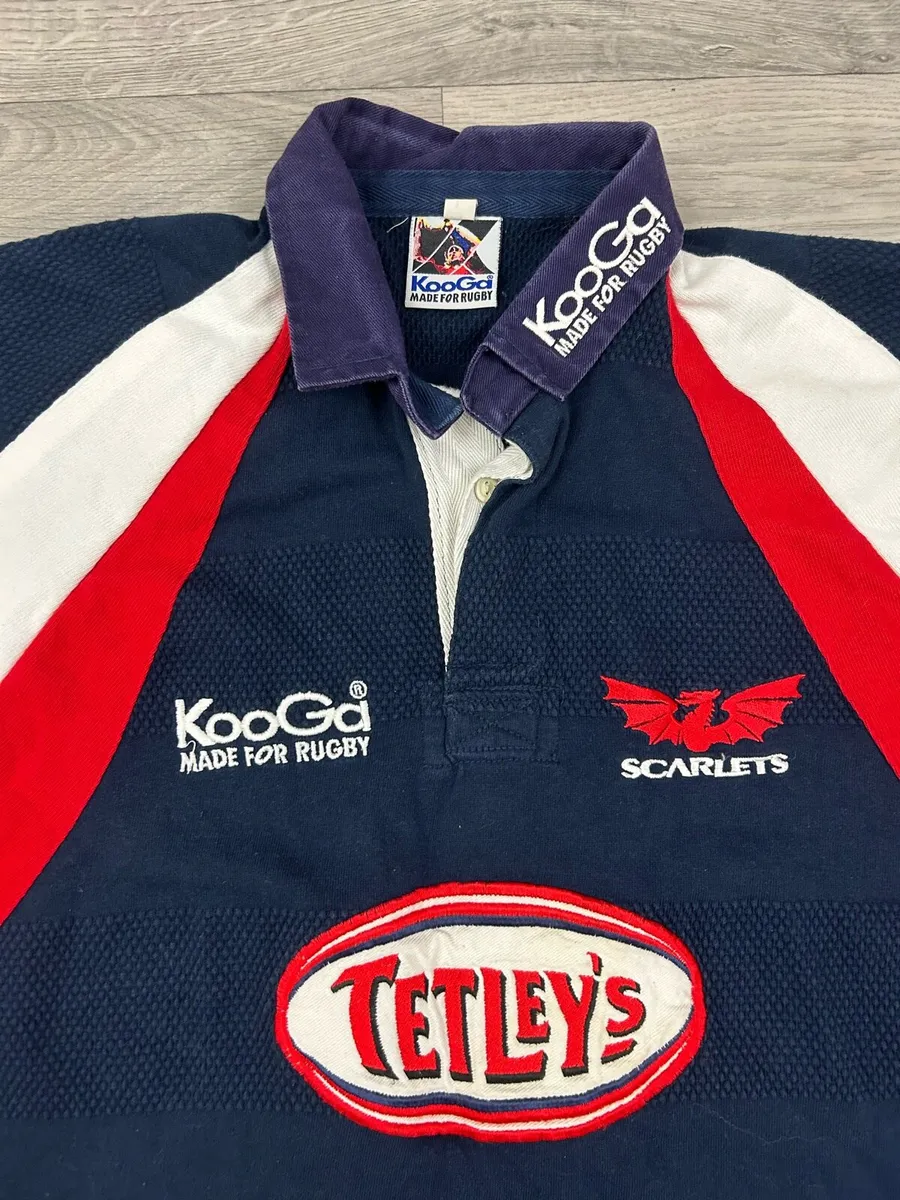 Vintage 2001 Kooga Lianelli Scarlets Rugby Jersey - Image 3