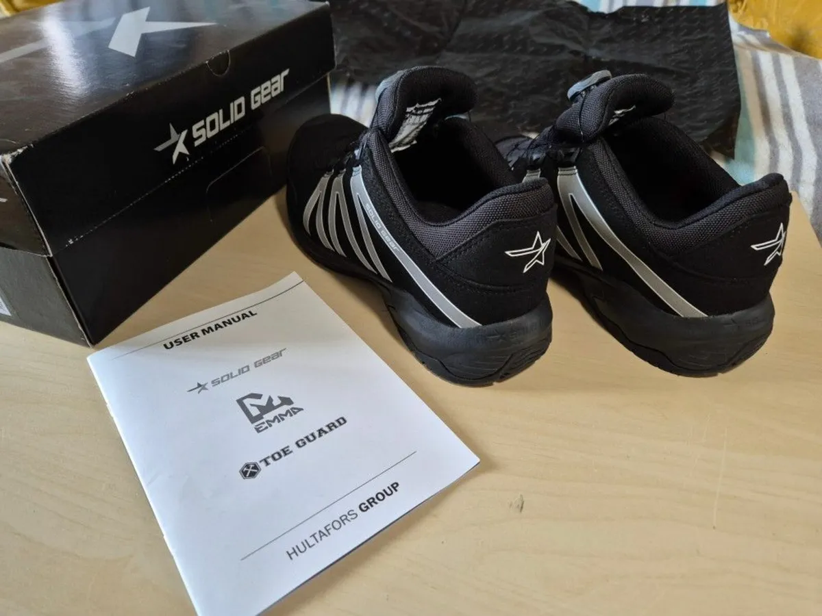 SNICKERS Solid Gear S3 safety work trainers, NEW! - Image 4