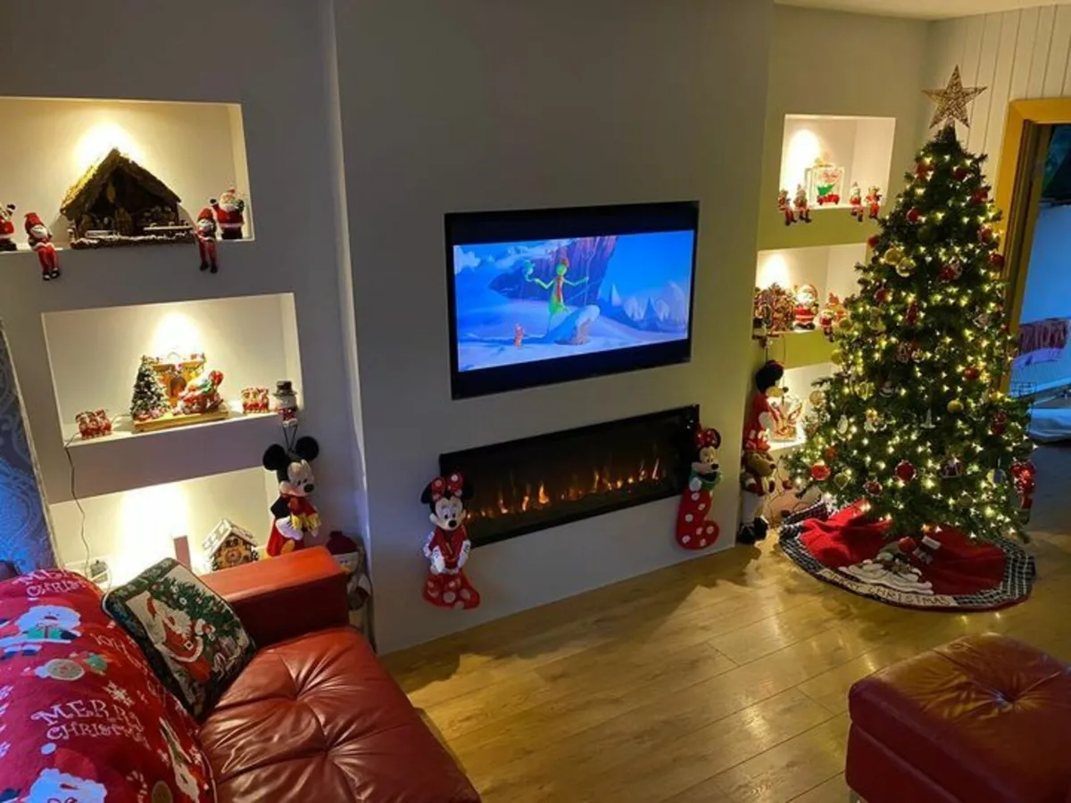 50" Electric fireplace. FREE  & fast DELIVERY - Image 1