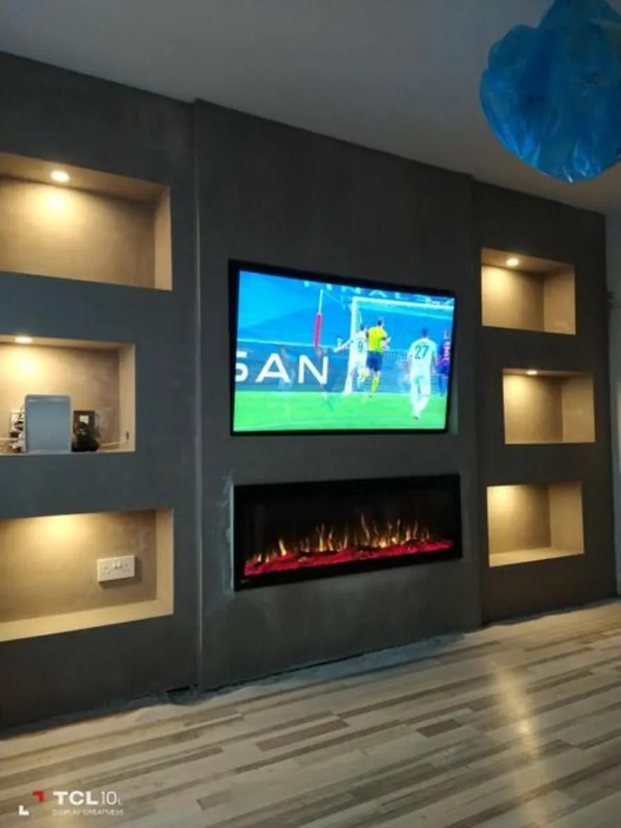 50" Electric fireplace. FREE  & fast DELIVERY - Image 4