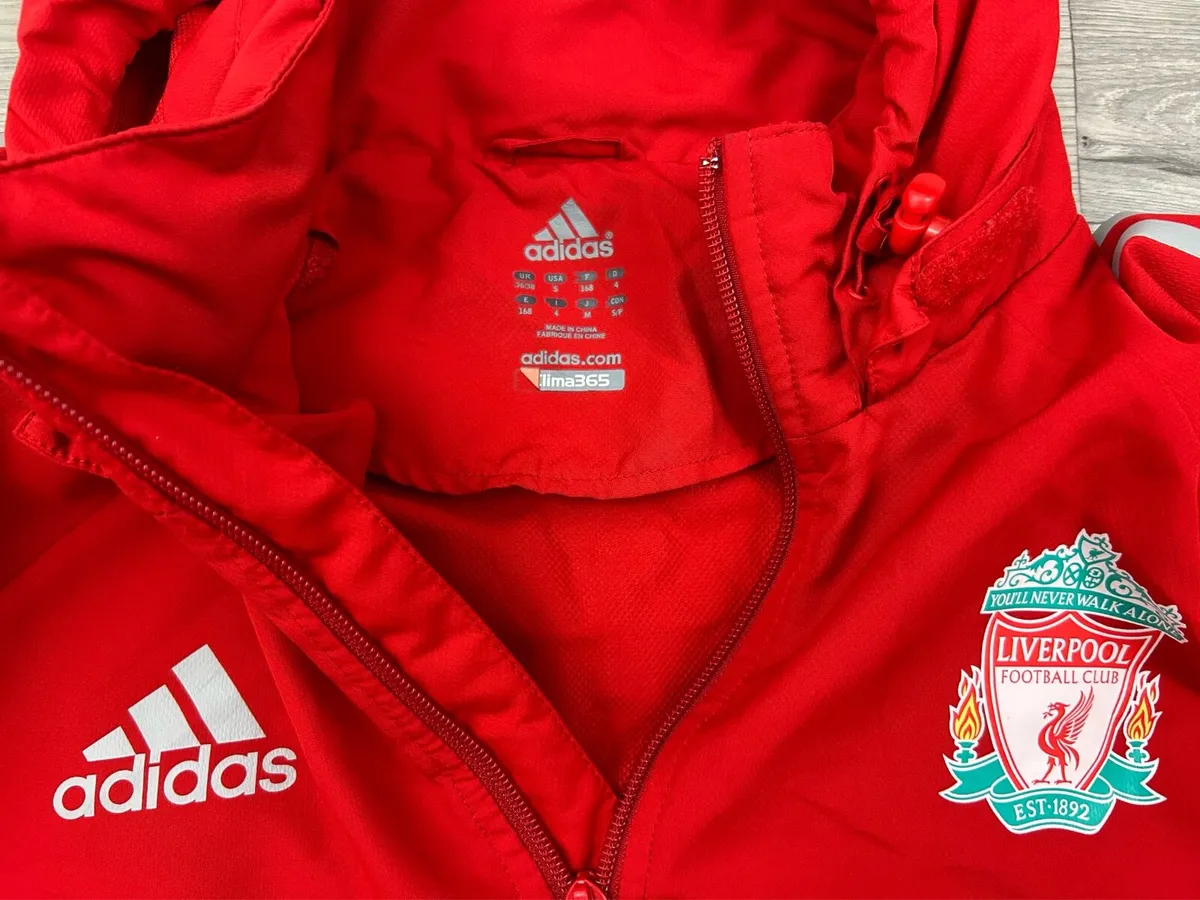 Vintage 2008 Adidas Liverpool Anorak Jacket Mens S - Image 2