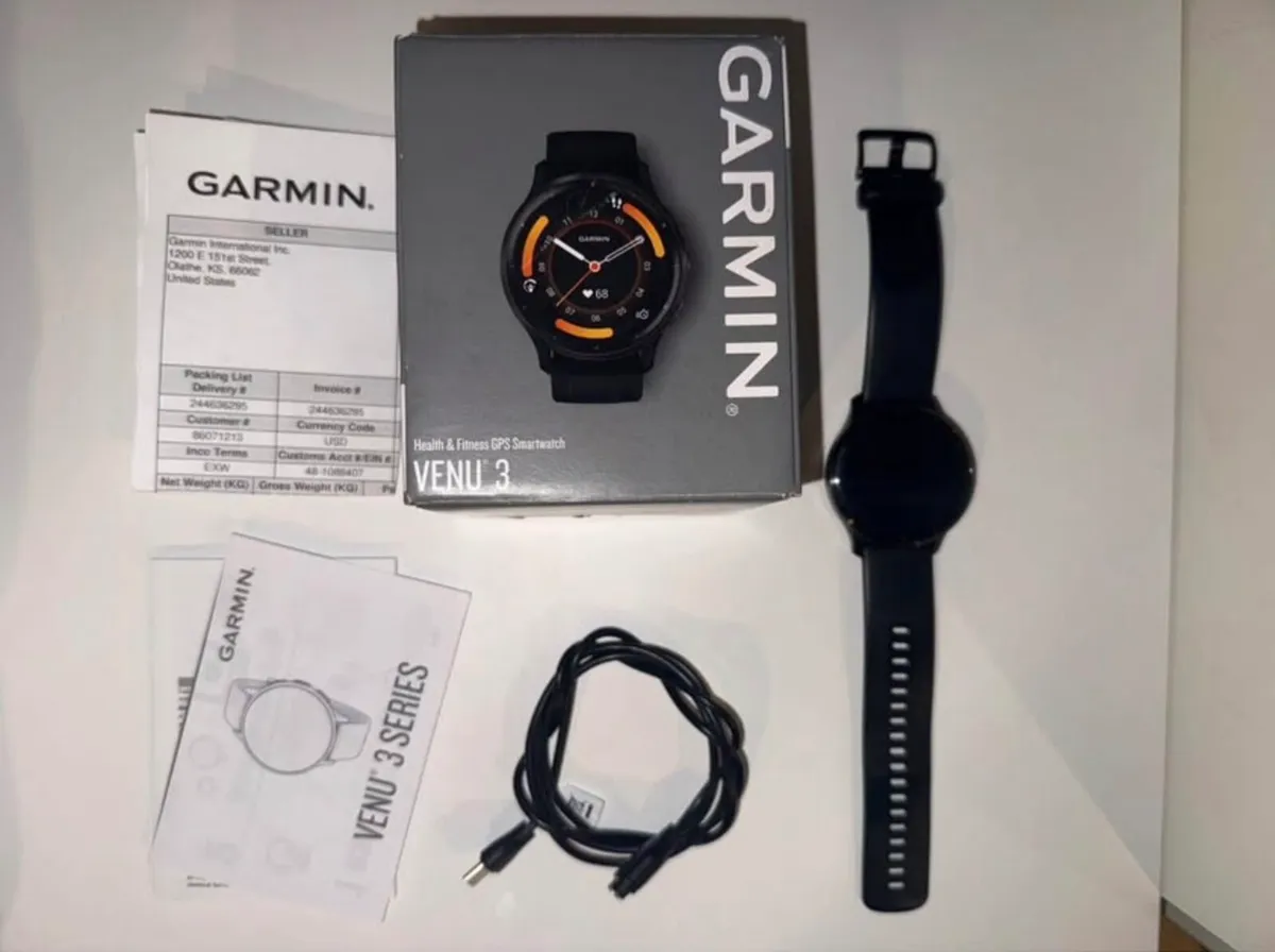Garmin Venu 3 smartwatch - Image 1