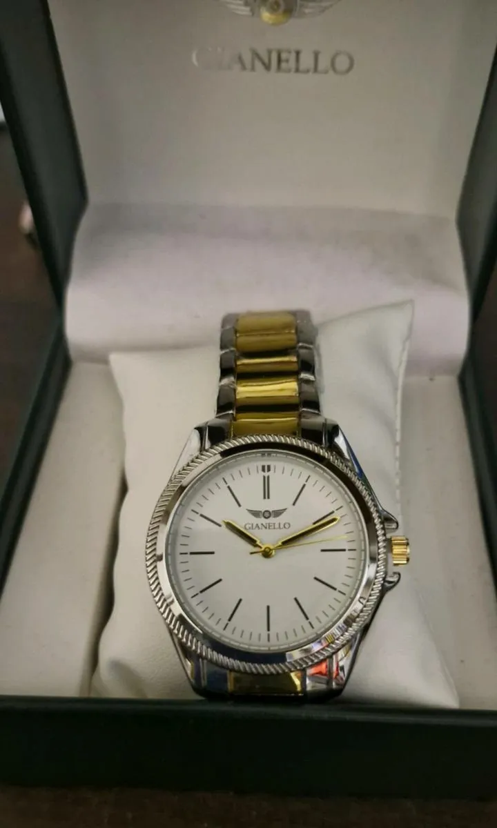 Gianello Men's Flute 38mm Bracelet Watch - Image 1