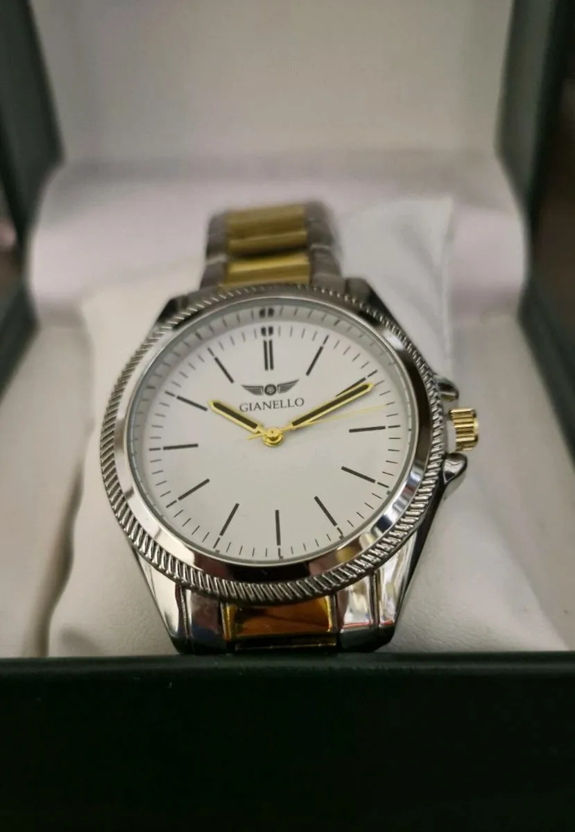 Gianello Men's Flute 38mm Bracelet Watch - Image 4