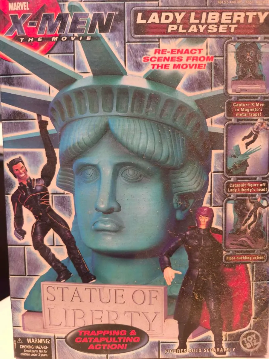 X MEN vintage set Liberty Island - Image 1