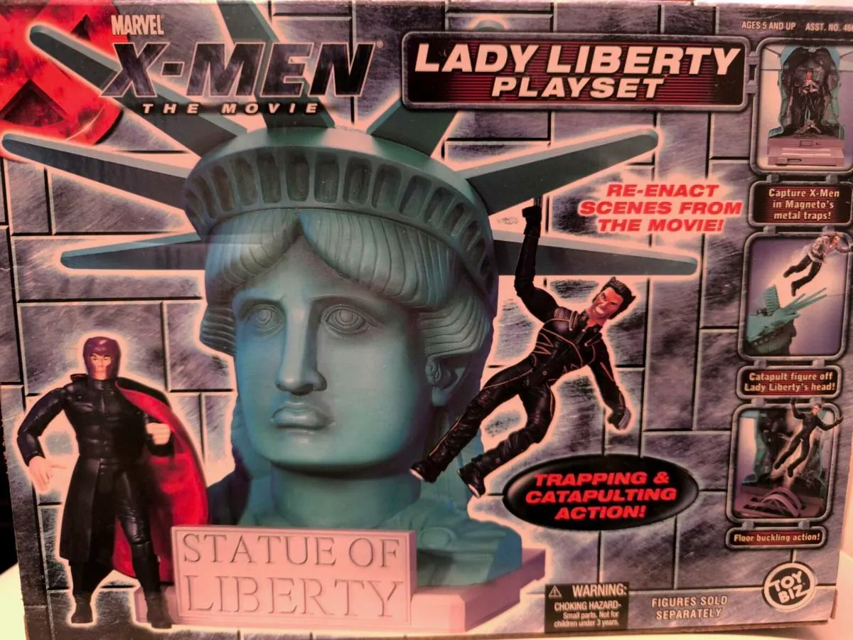 X MEN vintage set Liberty Island - Image 2