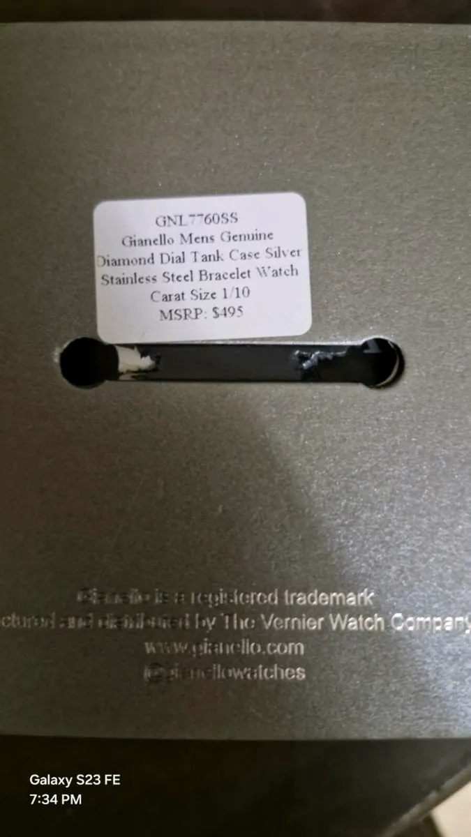 Gianello Men's Rufina 40mm Bracelet Watch - Image 2