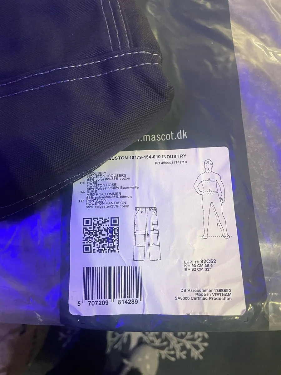 Mascot Industry Houston work trousers cargo pants - Image 2