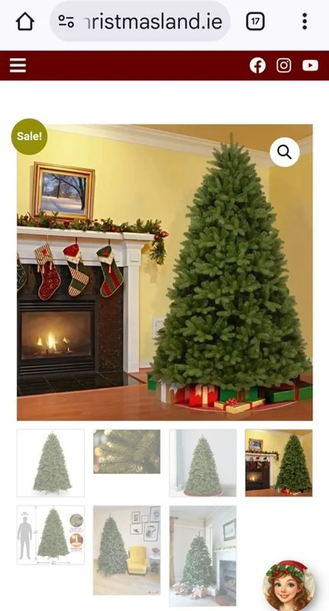 Christmas Tree 7.5ft high - Image 2