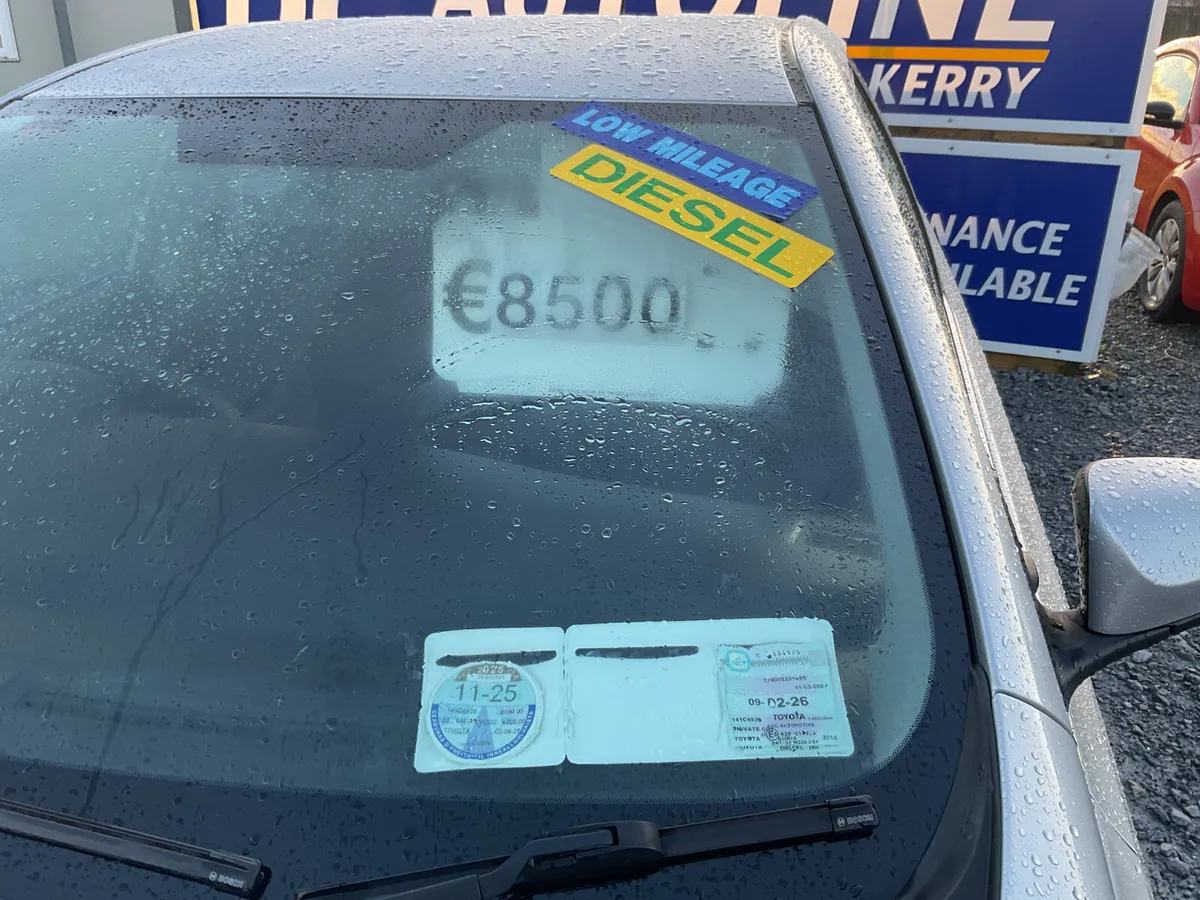 2014 TOYOTA AURIS LUNA 1.4 D4D LOW KMS - Image 4