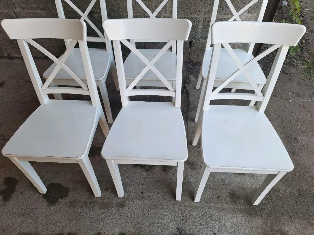 IKEA Ingolf Chairs - Image 2