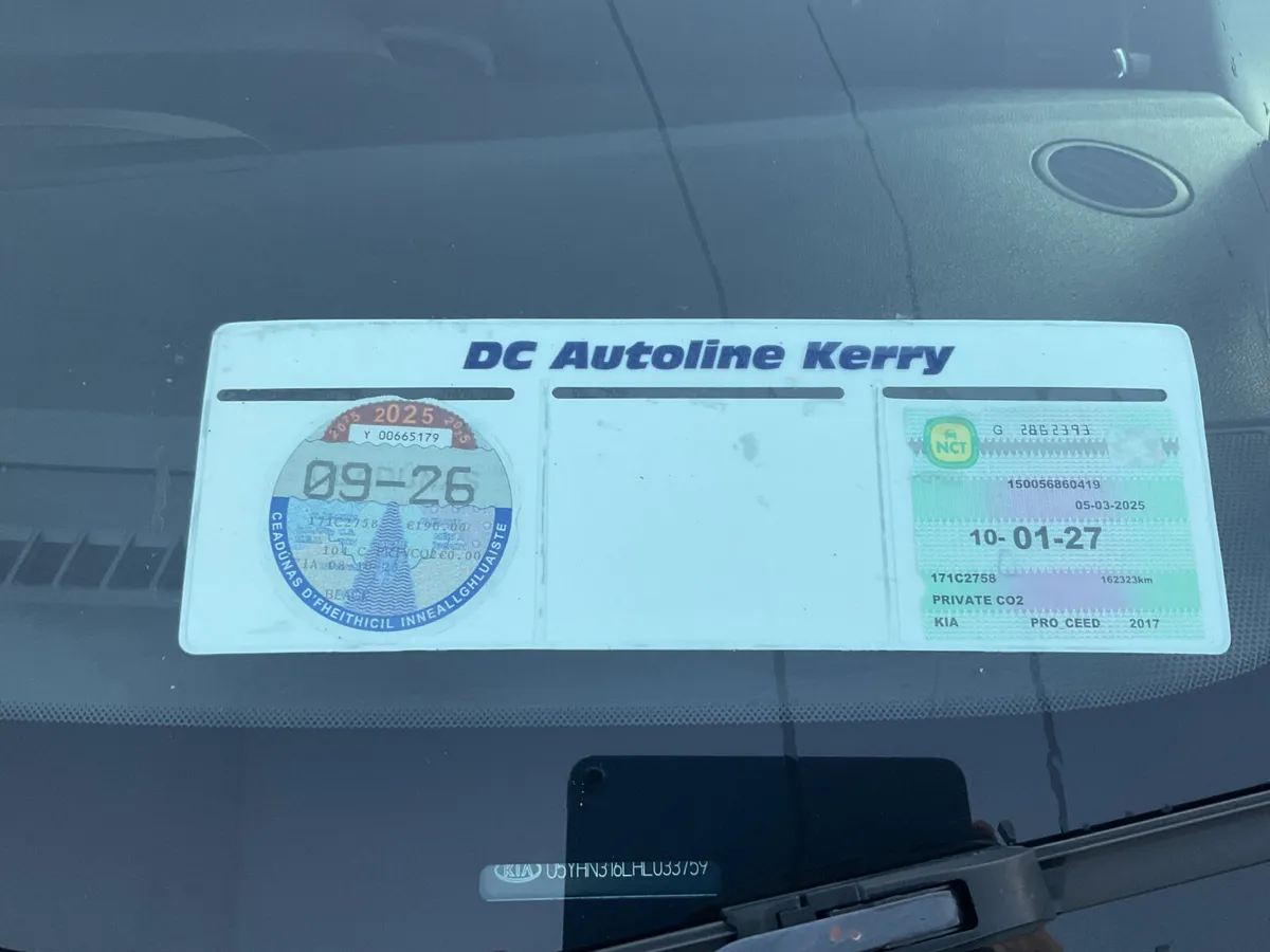 2017 KIA CEED GT-LINE1.6 DIESEL TAXED NCT SPOTLESS - Image 4