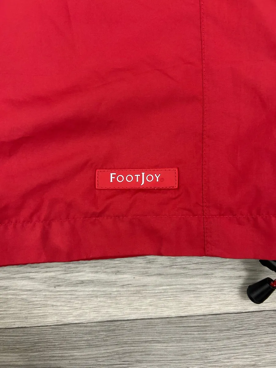 FootJoy FJ Half Zip Windbreaker Golf Jacket Mens L - Image 3