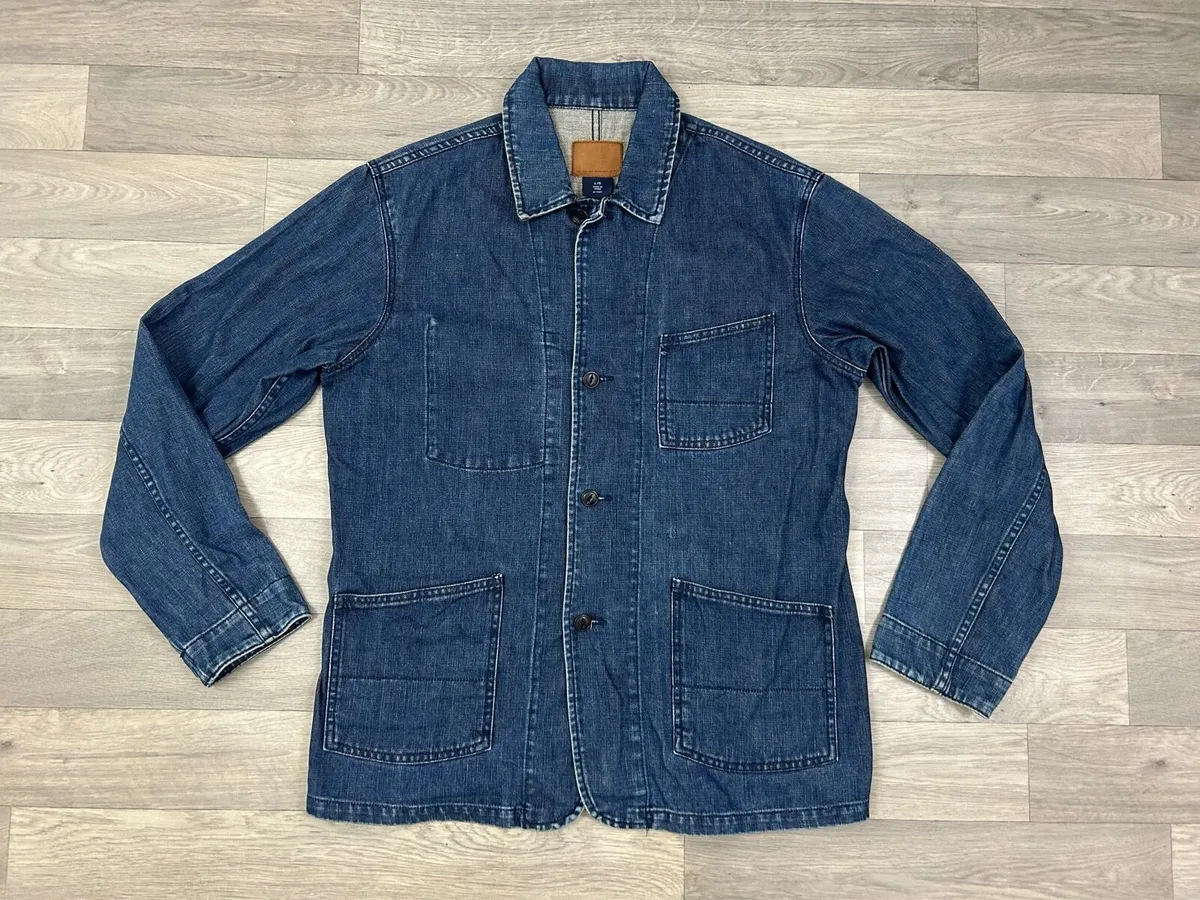 Vintage Gap Chore Denim Jacket Mens Large - Image 1