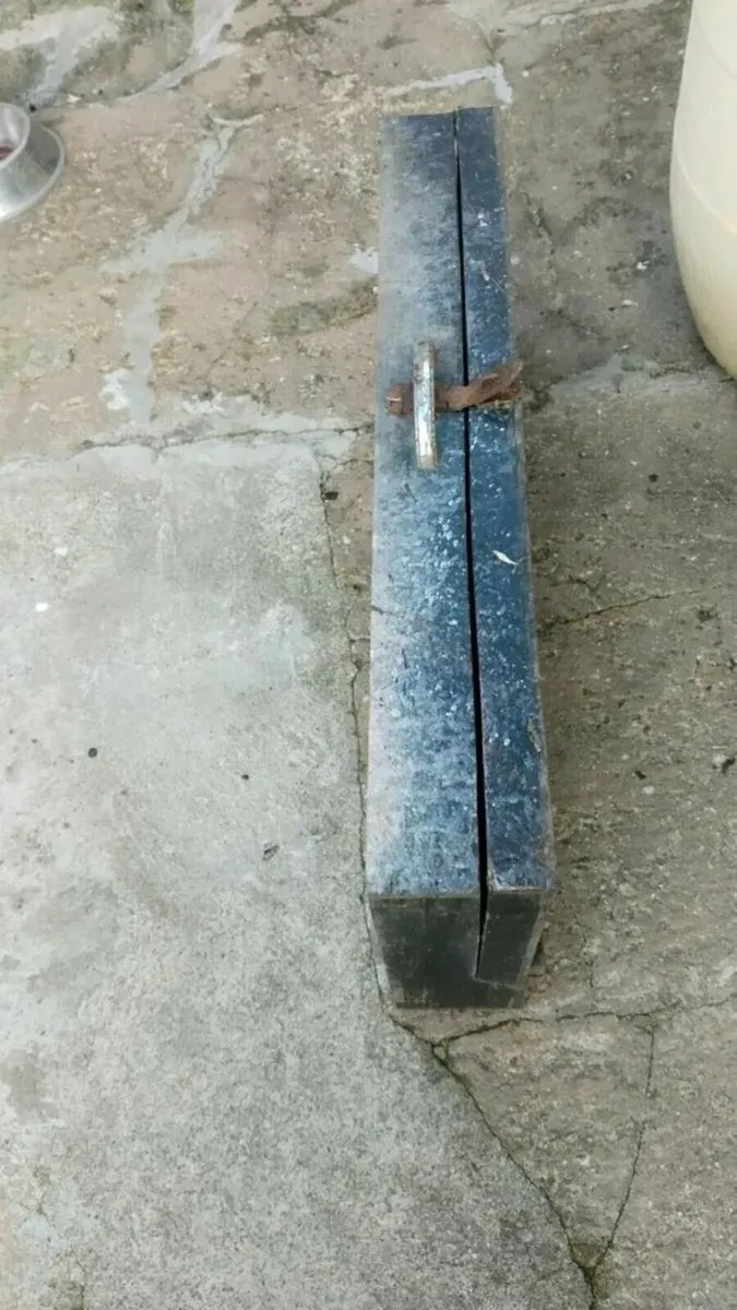 Vintage Carpenter's wooden tool box - Image 4