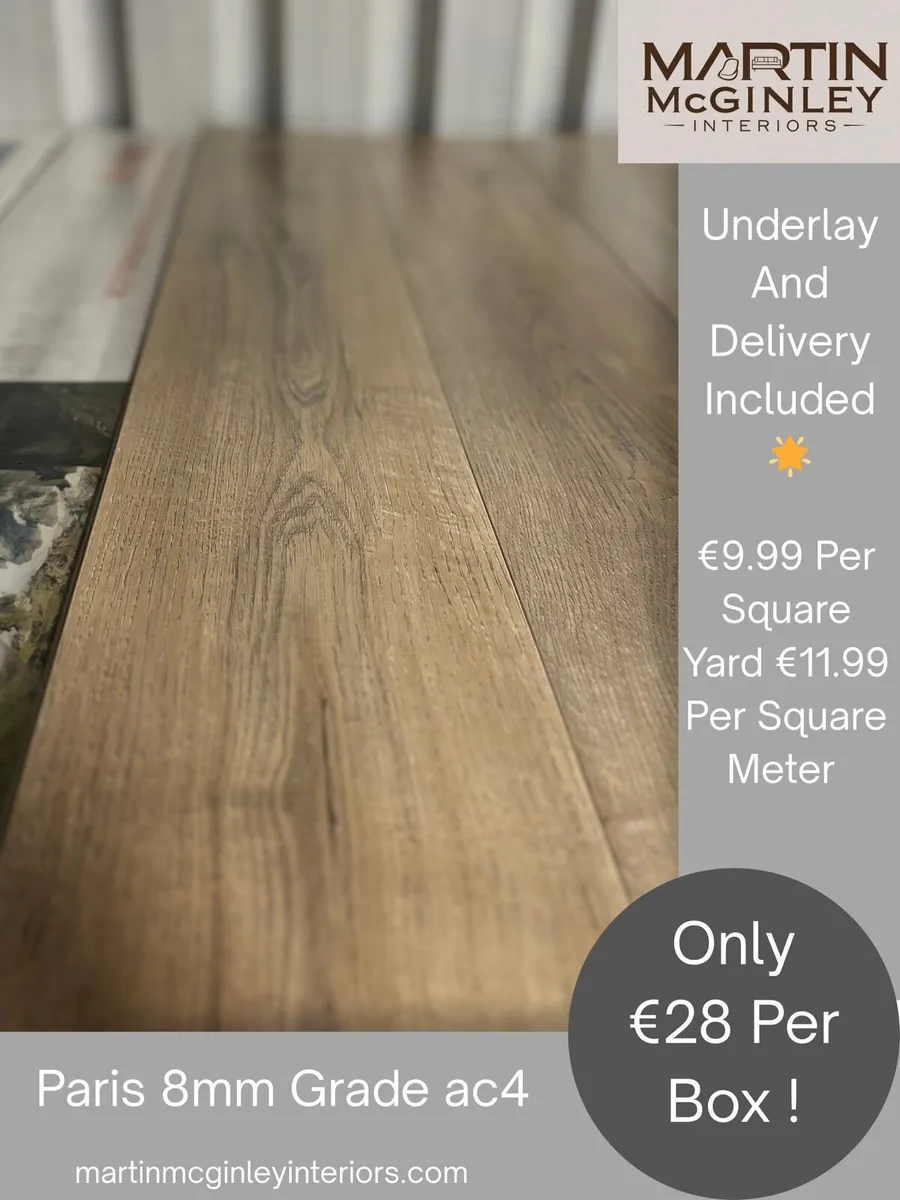 Paris 8mm Ac4 Rated Flooring - Image 4
