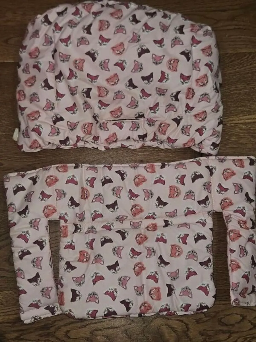 Tripp Trapp baby set, newborn seat, tray and cushion. - Image 3