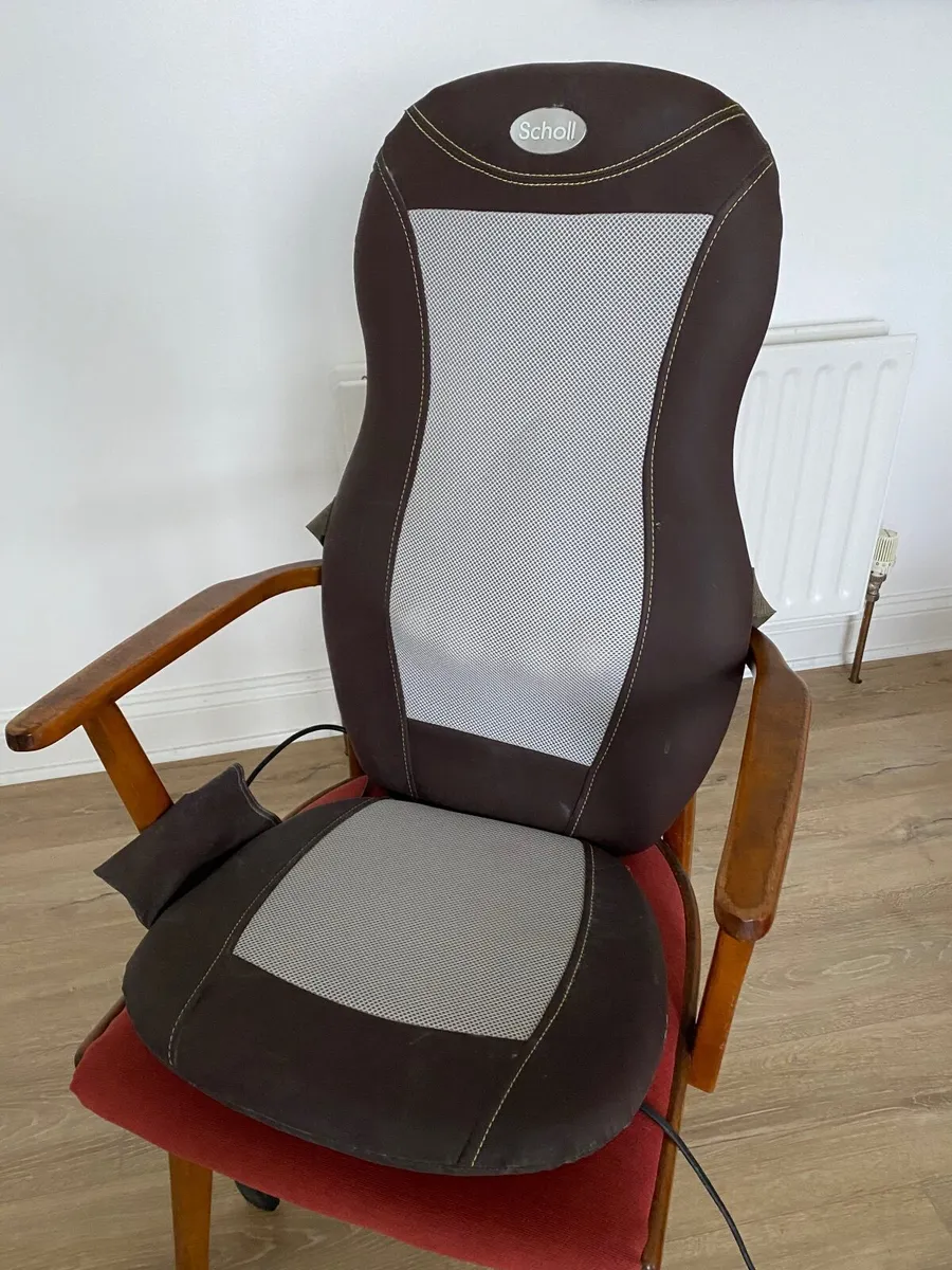 Scholl Shiatsu Back Massager with Heat - Image 1