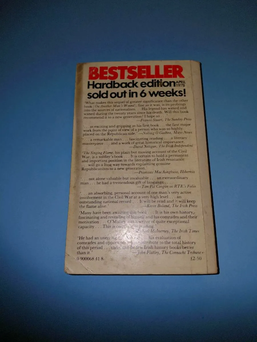 RARE BOOK 'THE SINGING FLAME' - Image 2