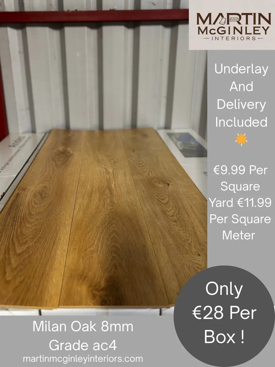 Milan Oak Ac4 Rated Flooring - Image 4