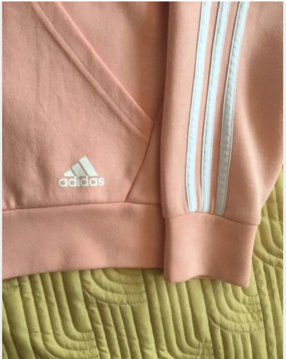 Adidas Peach Hoodie Age 13-14 years - Image 2