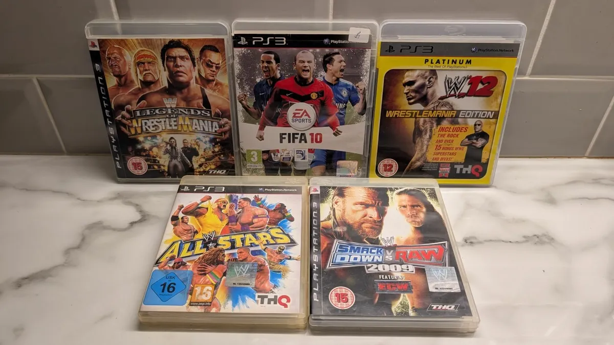 Playstation 3 with selection of games. - Image 2