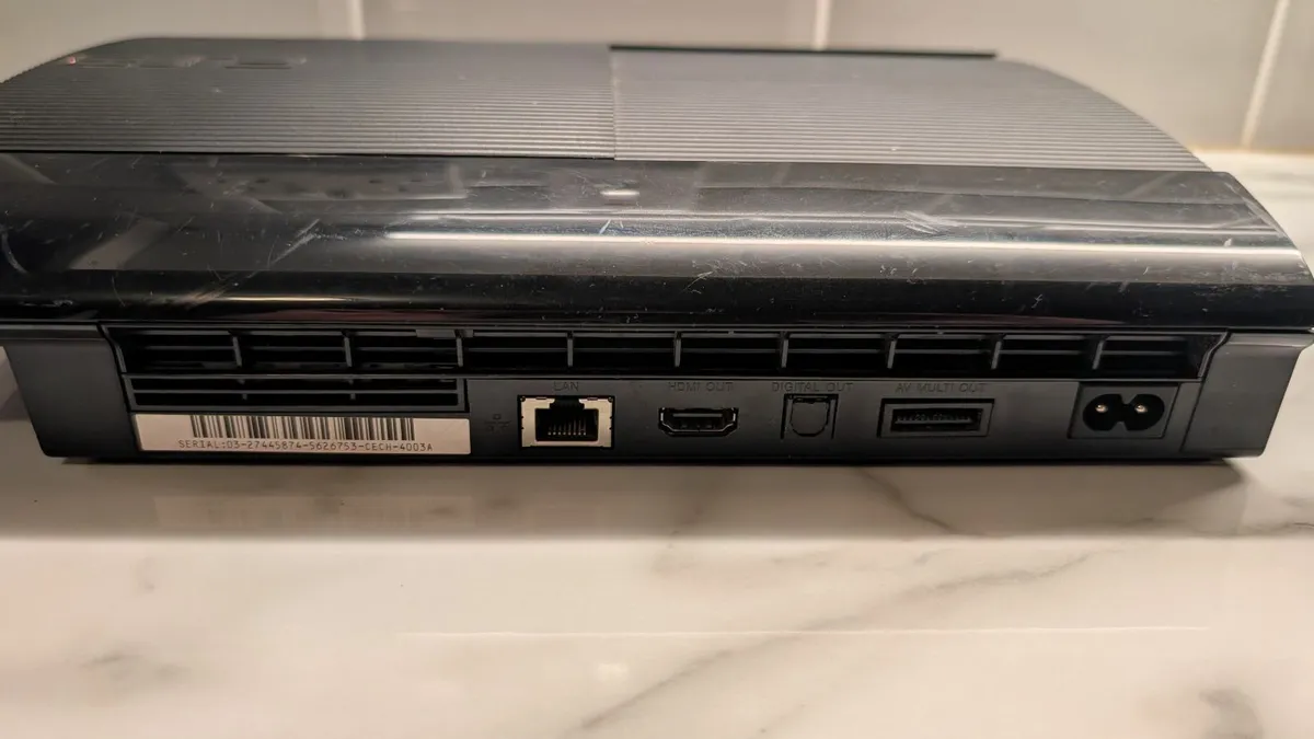 Playstation 3 with selection of games. - Image 4