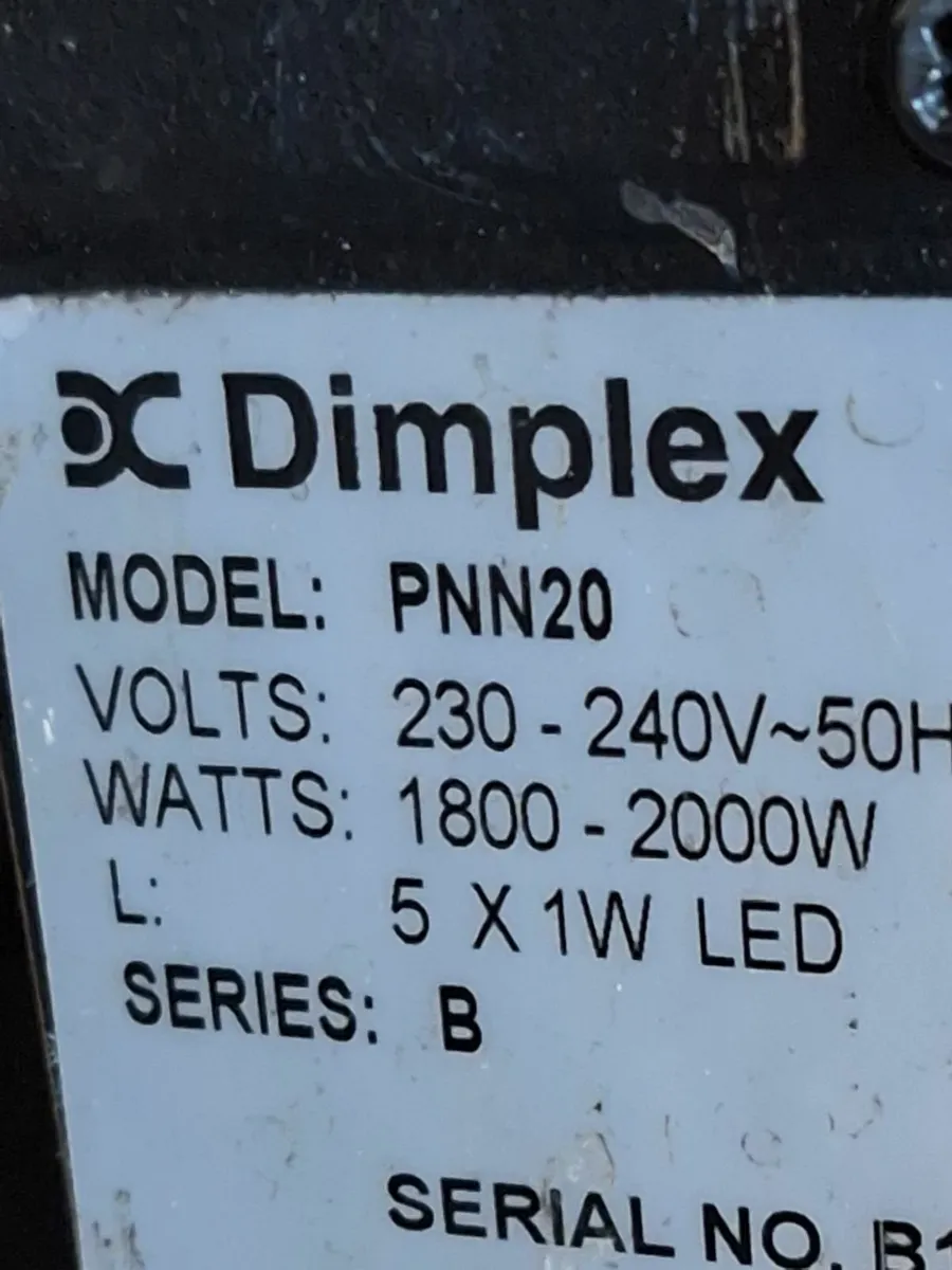 Dimplex insert fire - Image 3