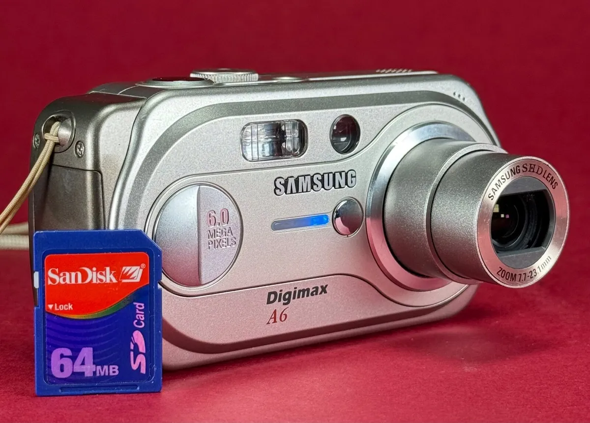 Samsung Digimax A6 6.2 MP 1/1.8" CCD sensor - Image 1