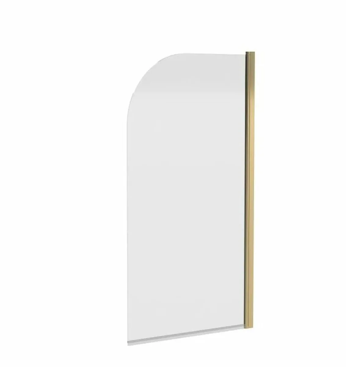 December-Only-Deal - Brushed Brass Bath Screen
