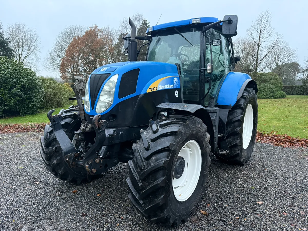 2011 New Holland T6070 RC 50k Air €48950+Vat - Image 2