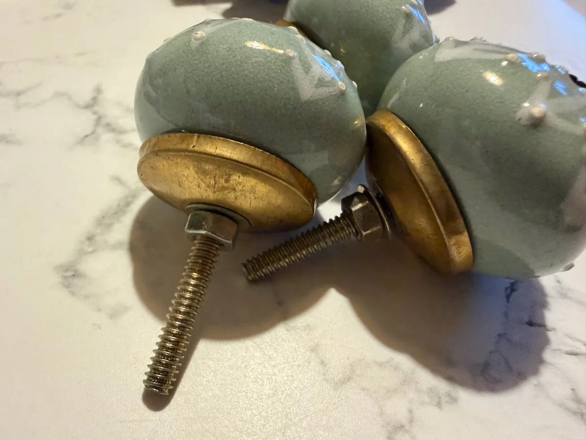 3 ceramic knobs - Image 2