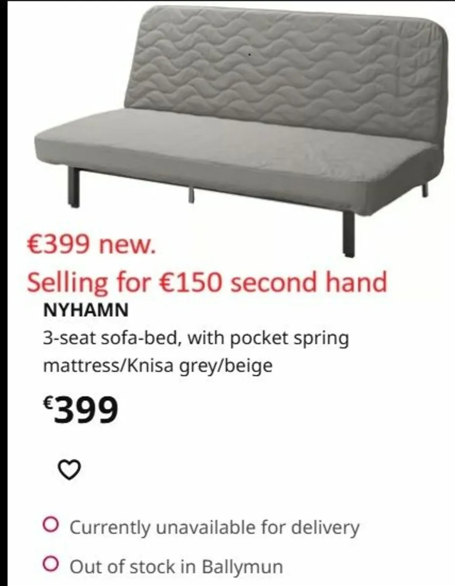 Fold Out Couch. - Image 1