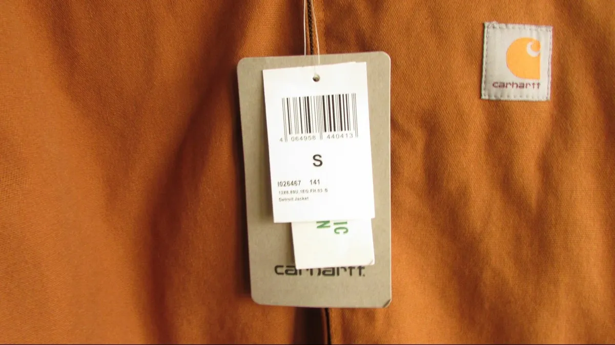 Carhartt Detroit Canvas Jacket  Size S,  Fits M - Image 2