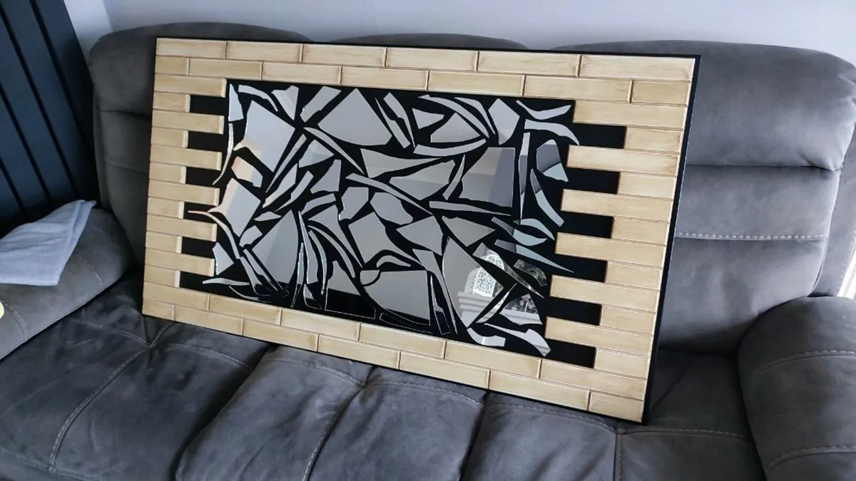 Abstract Mosaic Mirror - Image 3