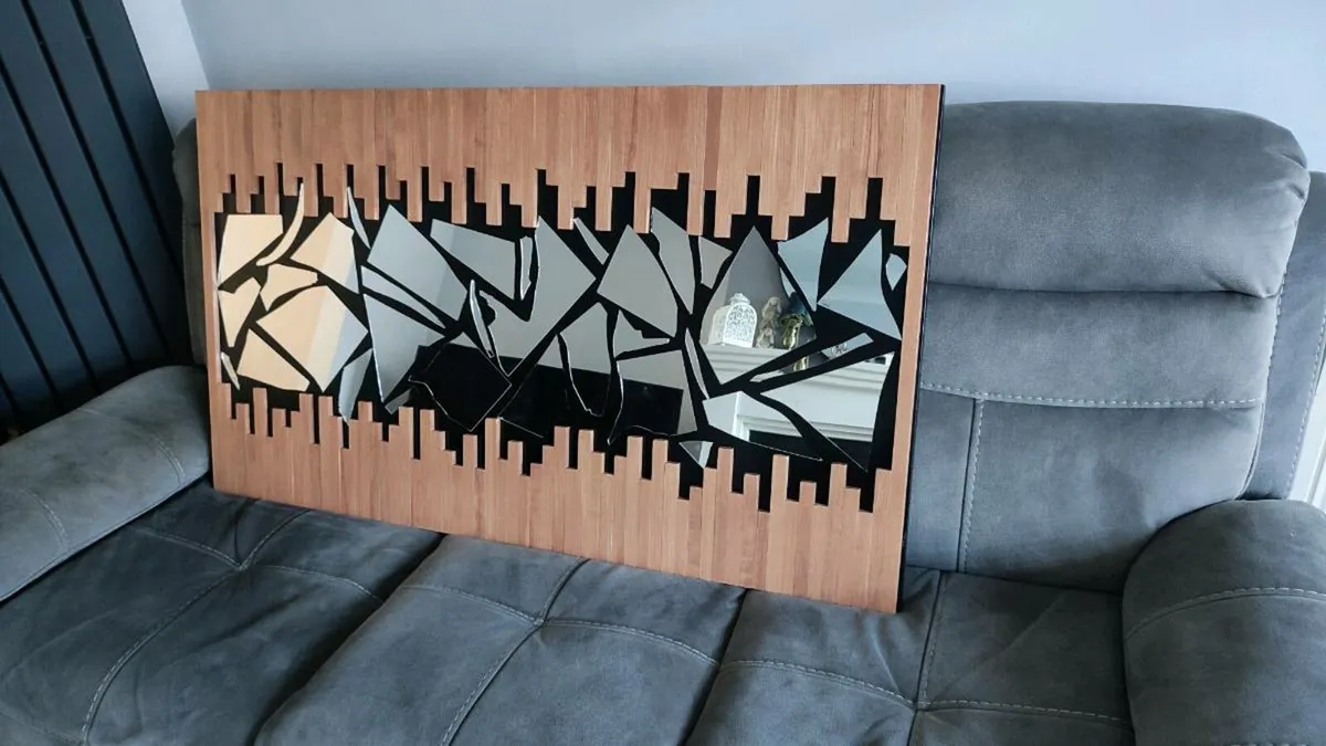 Abstract Mosaic Mirror - Image 4