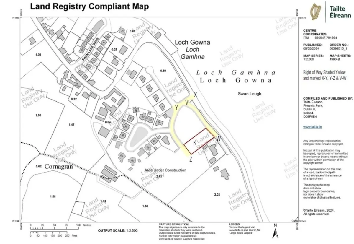 Loch Gowna Co Cavan serviced Site for sale. - Image 2