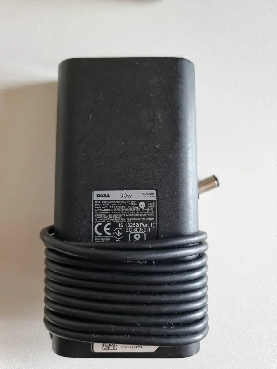 Dell 90w AC Adapter Laptop Charger - Image 2