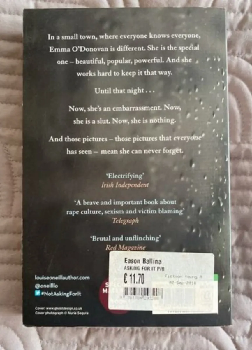 Book: Louise O'Neill, Asking For It - Image 2